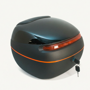Кофр задний для мото пластиковый, квадратный 36л. VMC BY-390A  (390х300х307mm)
