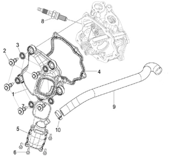Болты крышки ГБЦ 300сс (ZS1P75MM) T-15/T-16 (100204665-0004)