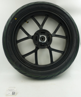 Обод 17" задний в сборе с покрышкой Grace (DYJ-612000-DC5001+DYJ-613200-026000)